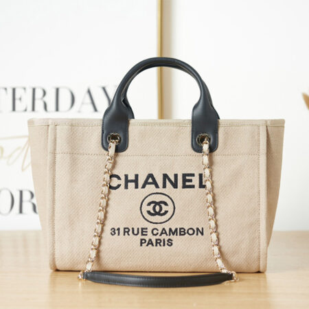 Chanel 22S Deauville Shopper Tote