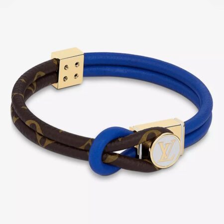 LV x NBA Loop It Bracelet Blue
