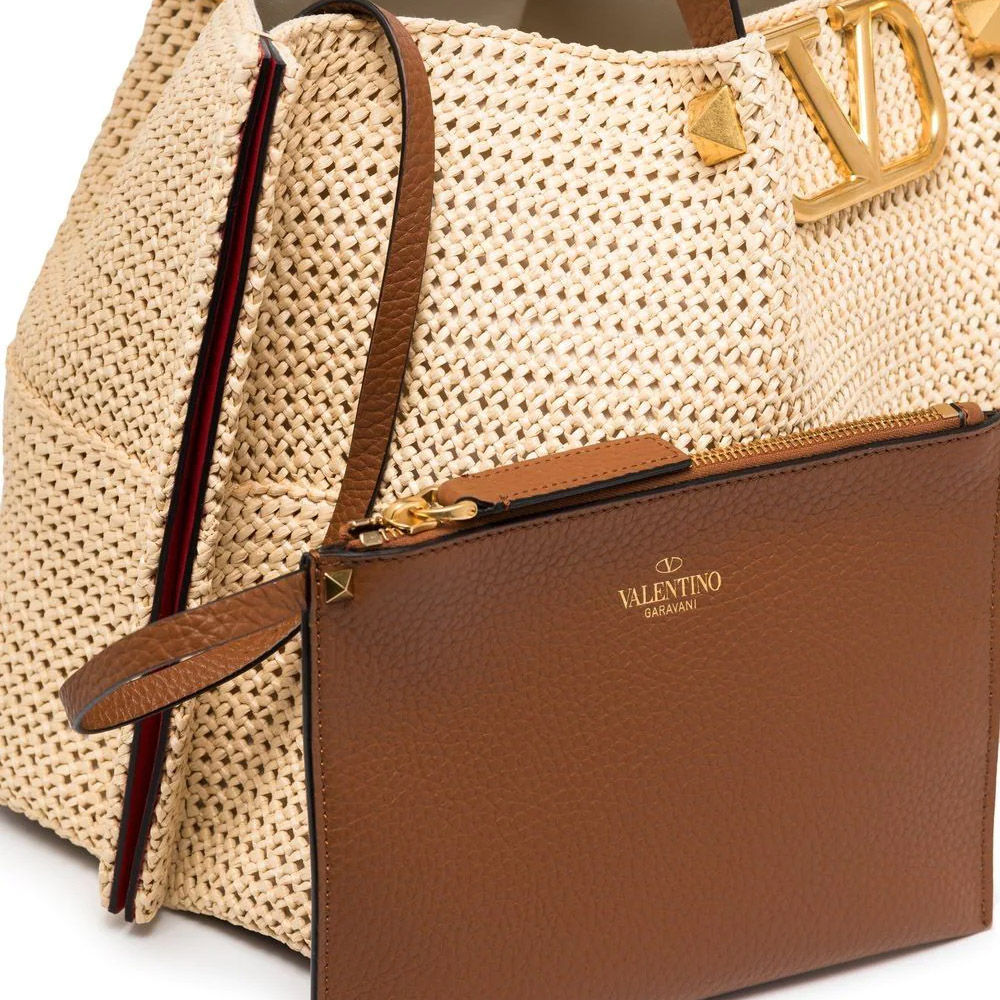 Louis Vuitton Womens Straw Bags, Brown